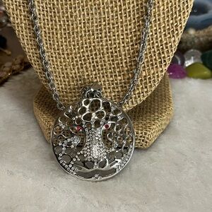 Stainless Steel Leopard Tiger Necklace